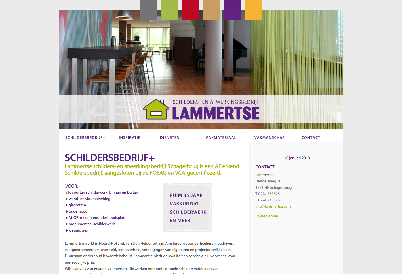 Binnenkort onze geheel vernieuwde website online!