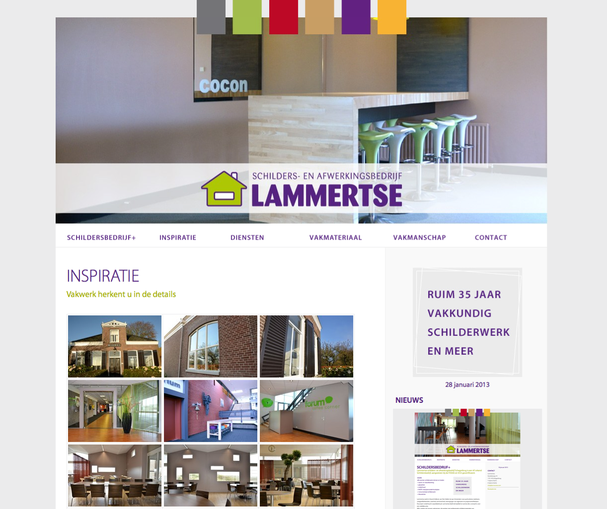 Lancering nieuwe website Lammertse